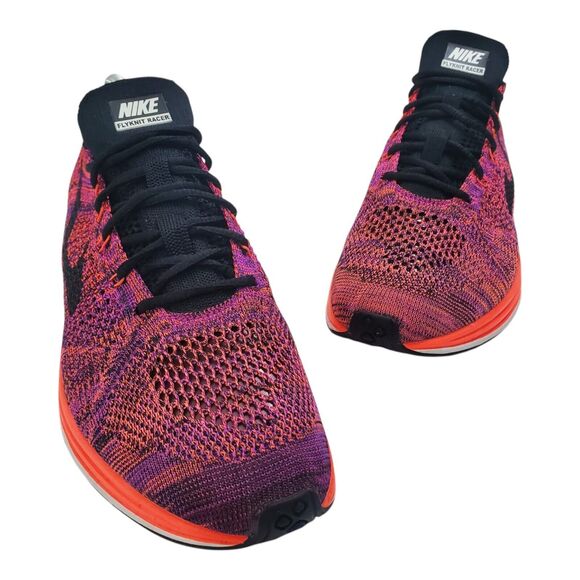 NIKE Shoes FLYKNIT RACER Mens Size 11 ACAI BERRY Running Sneaker 526628-008 main image 6
